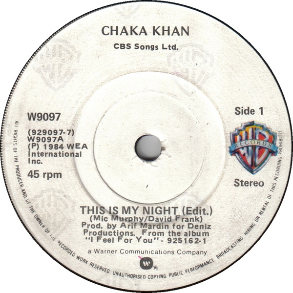 ladda ner album Chaka Khan - This Is My Night Edit