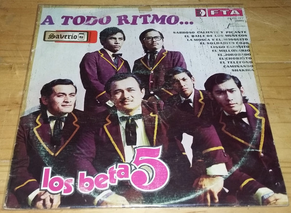 Los Beta 5 – A Todo Ritmo... (1972, Vinyl) - Discogs