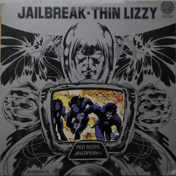 Обложка конверта виниловой пластинки Thin Lizzy - Jailbreak