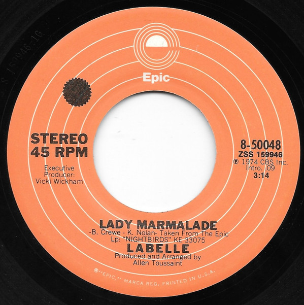 ladda ner album LaBelle - Lady Marmalade Space Children