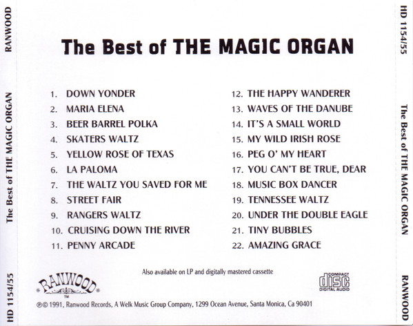 descargar álbum The Magic Organ - The Best Of The Magic Organ