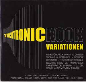 Tocotronic – Kook Variationen (2000, CD) - Discogs