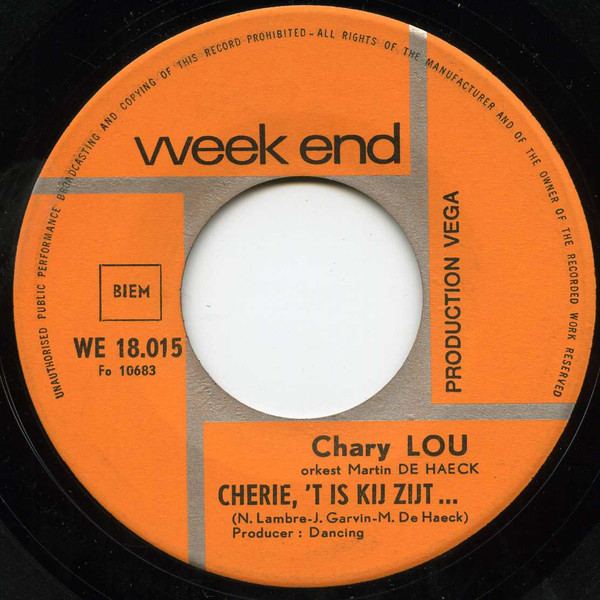 ladda ner album Chary Lou - De Sabel Tango Cherie t Is Kij Zijt