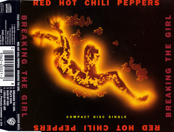 Red Hot Chili Peppers – Breaking The Girl (1992, CD) - Discogs