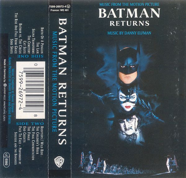 Danny Elfman – Batman Returns (Original Motion Picture Soundtrack) (2010,  CD) - Discogs
