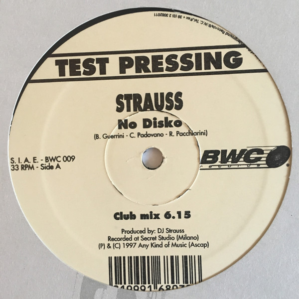 last ned album DJ Strauss - No Disko