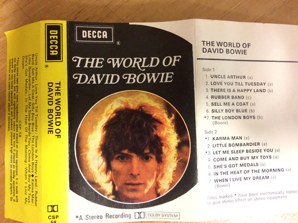 独特な BOWIE DAVID OF WORLD THE レア UK盤 DECCA 洋楽 - whitprint.co.uk