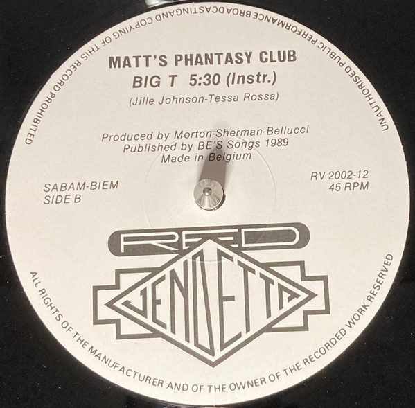 last ned album Matt's Phantasy Club - Big T