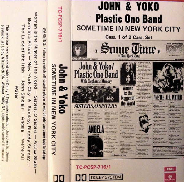 John & Yoko / Plastic Ono Band With Elephant's Memory And