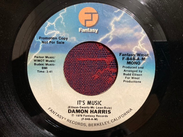 Damon Harris – It's Music (1978, Vinyl) - Discogs