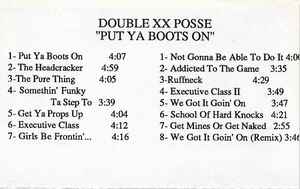 Double XX Posse – Put Ya Boots On (1992, Cassette) - Discogs