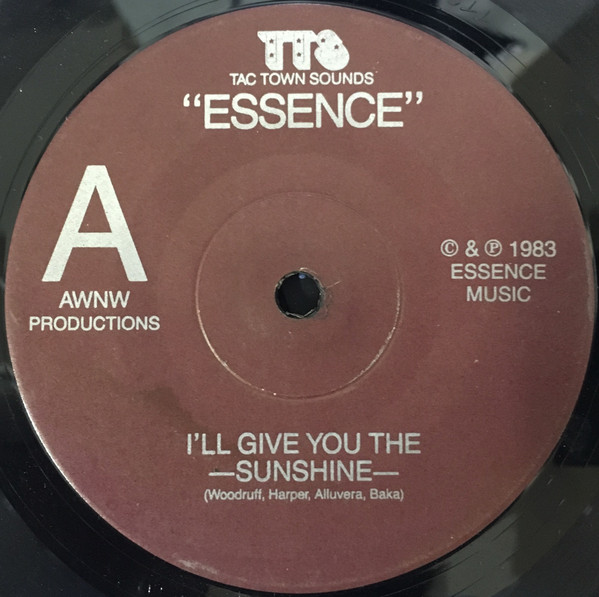 Essence – I'll Give You The Sunshine (1983, Vinyl) - Discogs