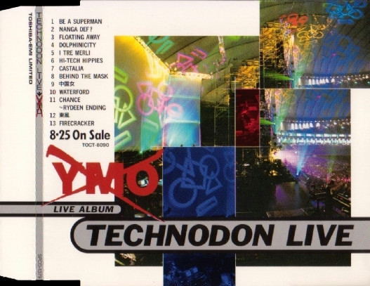 YMO – Technodon Live (1993, CD) - Discogs