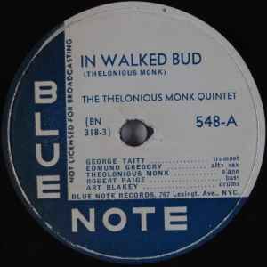 The Thelonious Monk Sextet / The Thelonious Monk Trio – Evonce 
