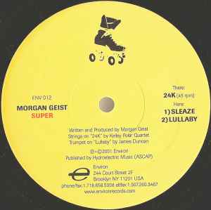 Morgan Geist - Super album cover
