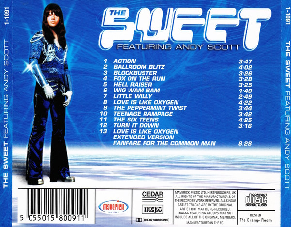 lataa albumi The Sweet - The Sweet Featuring Andy Scott
