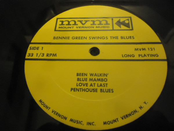 Bennie Green – Bennie Green Swings The Blues (1960, Vinyl) - Discogs