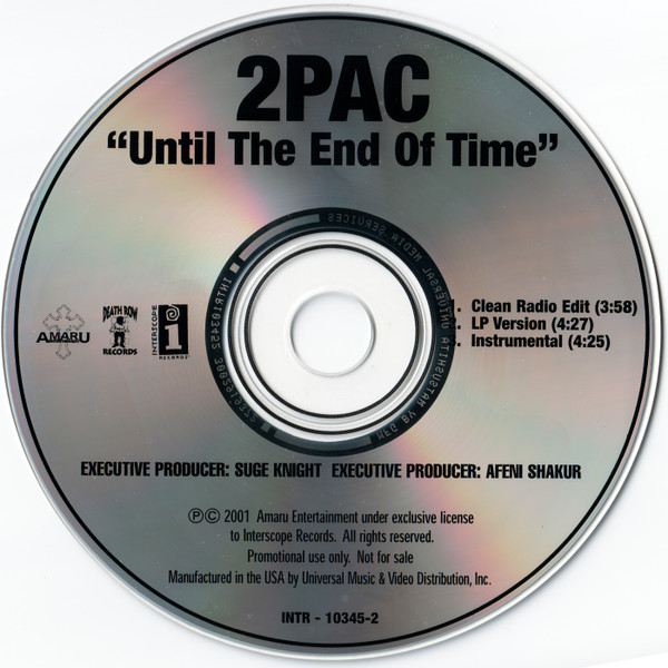 2Pac – Until The End Of Time (2001, Vinyl) - Discogs