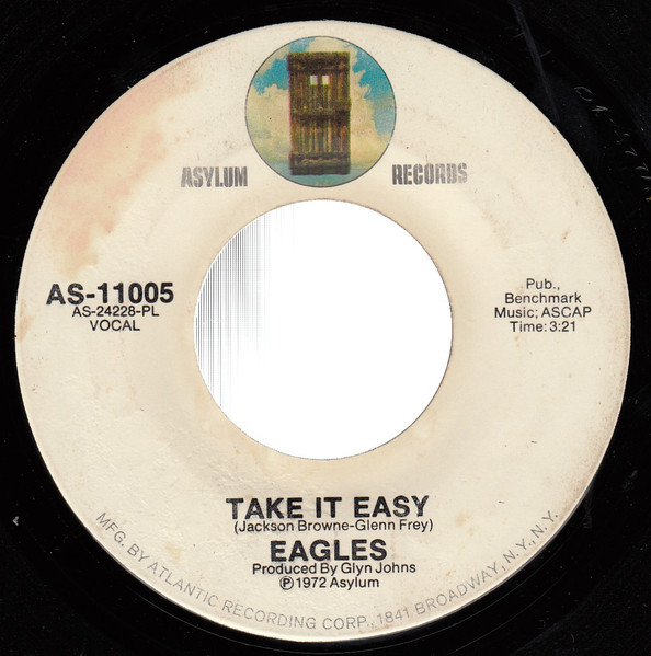 EAGLES Vinyl 45 Record "Get Over It" RE12847