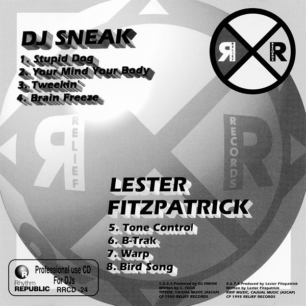 DJ Sneak / Lester Fitzpatrick – Stupid Dog / Tone Control (1995 