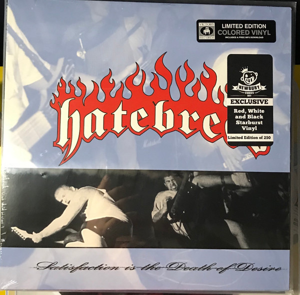 Hatebreed – Satisfaction Is The Death Of Desire (2019, Red, White