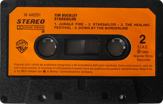 Tim Buckley – Starsailor (1983, Cassette) - Discogs