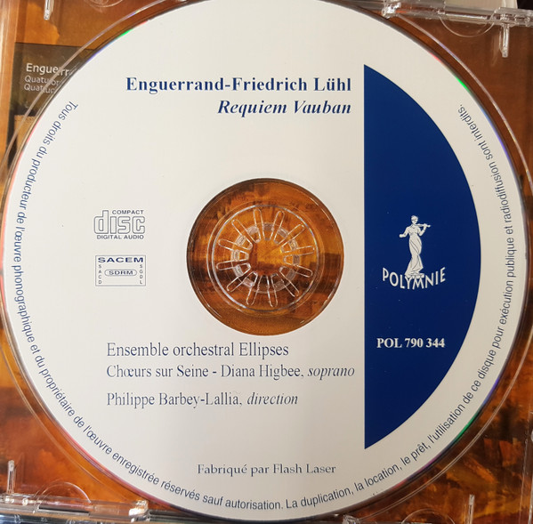 baixar álbum EnguerrandFriedrich Lühl, Ensemble Orchestral Ellipses & Chœurs Sur Seine - Requiem Vauban