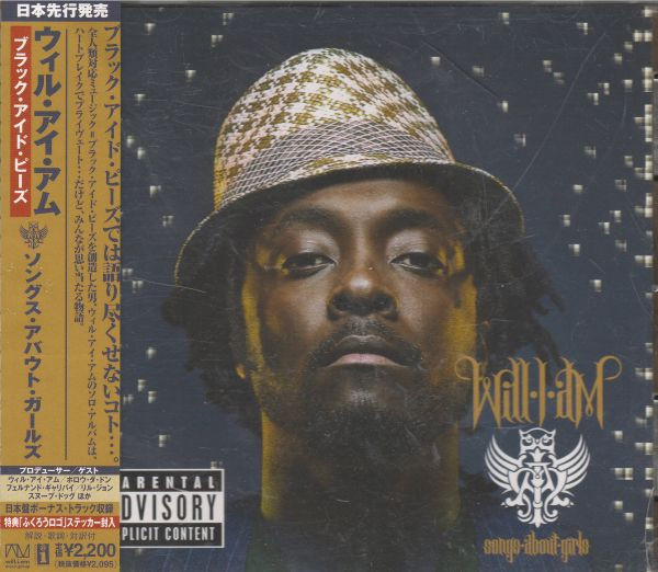 Will.I.Am – Songs About Girls (2007, CD) - Discogs