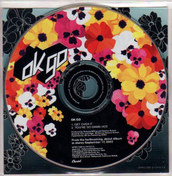 CD Single - OK Go - Get Over It - EMI - UK - CDR 6603
