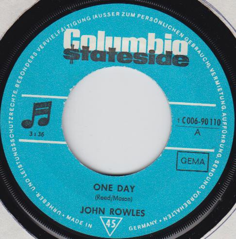 Album herunterladen John Rowles - One Day