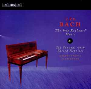 Carl Philipp Emanuel Bach - Six Sonatas With Varied Reprises album cover