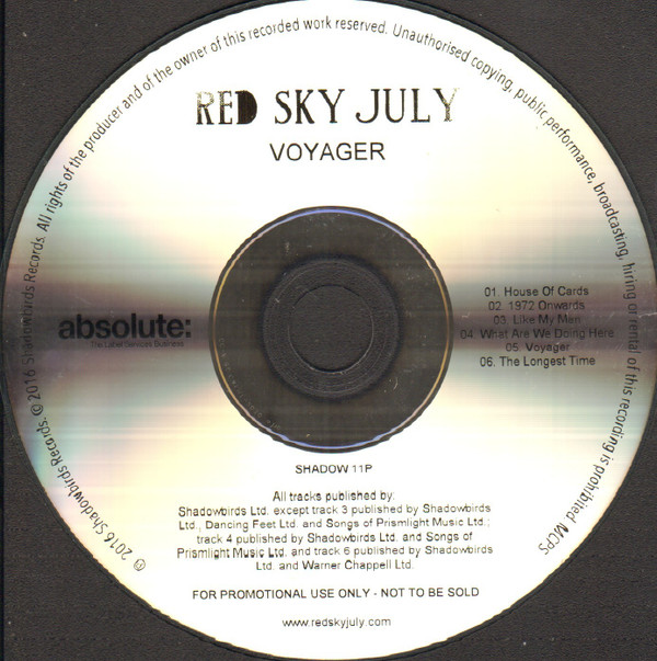 baixar álbum Red Sky July - Voyager