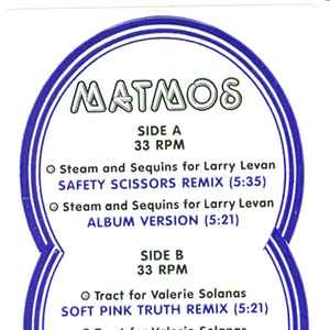 Matmos - Steam And Sequins For Larry Levan