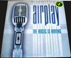 Portada de album Airplay - The Music Is Moving