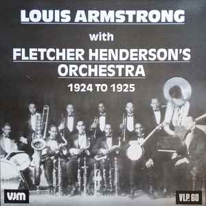 Louis Armstrong - 1924 To 1925 album cover