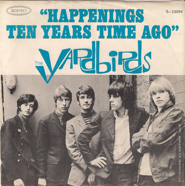 The Yardbirds – Happenings Ten Years Time Ago (1966, Pitman 
