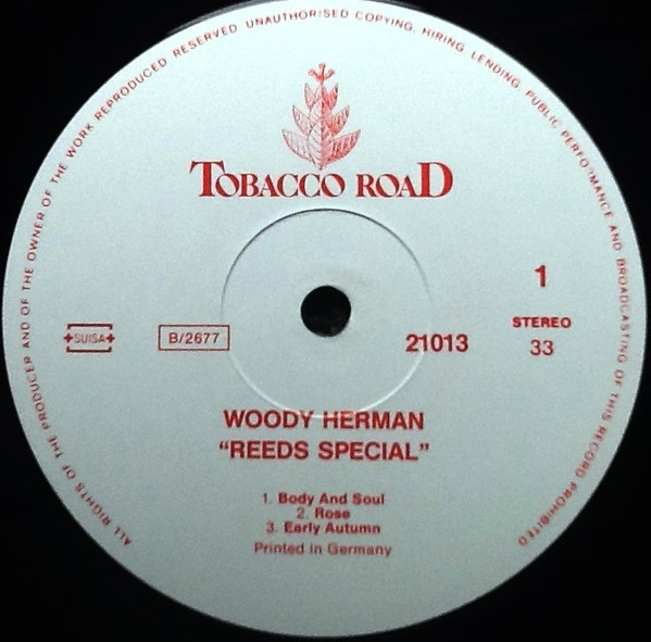 baixar álbum Woody Herman - Reeds Special