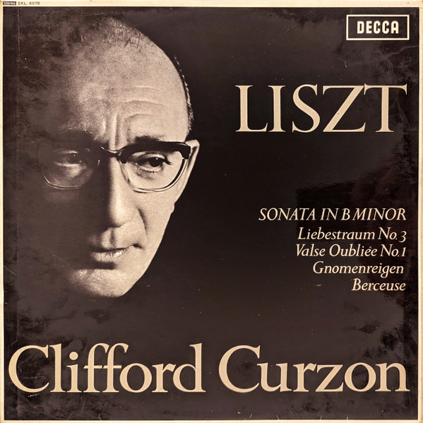 Liszt, Clifford Curzon – A Liszt Recital (Vinyl) - Discogs