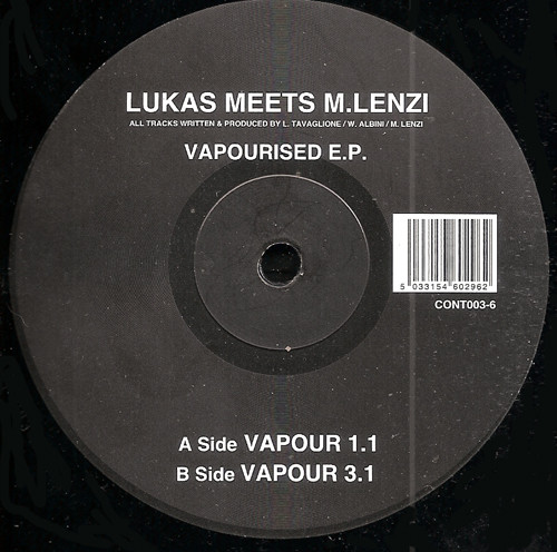 last ned album Lukas Meets MLenzi - Vapourised