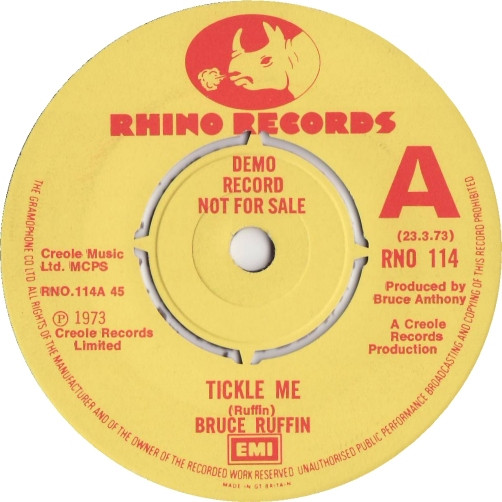 télécharger l'album Bruce Ruffin - Tickle Me I Like Everything About You