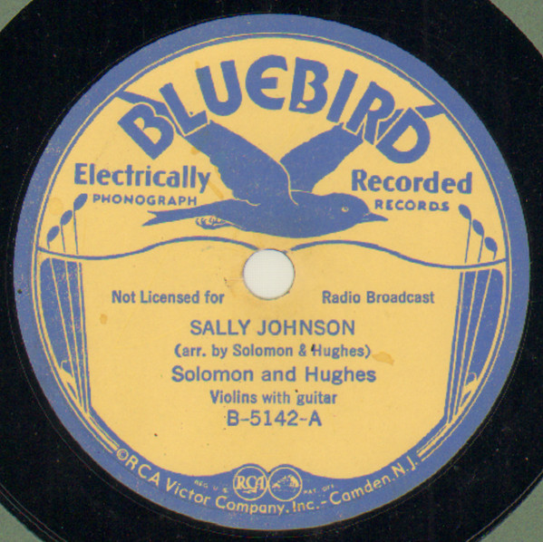 descargar álbum Solomon And Hughes - Sally Johnson Ragtime Annie