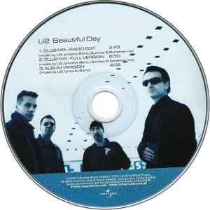 U2 – Beautiful Day (2000, CD) - Discogs