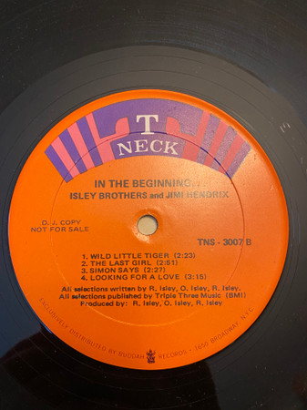 The Isley Brothers & Jimi Hendrix - In The Beginning... | Releases