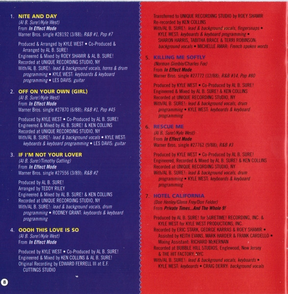 Album herunterladen Al B Sure! - The Very Best Of Al B Sure