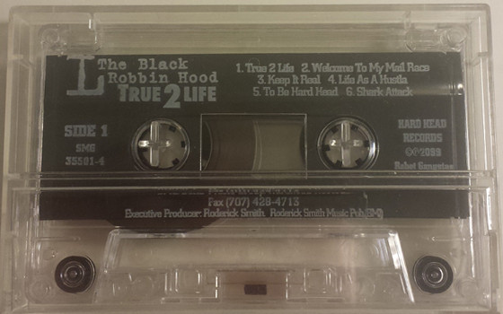 L The Black Robbin Hood – True 2 Life (1996, Cassette) - Discogs