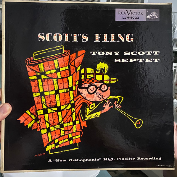 Tony Scott Septet – Scott's Fling (1955, Vinyl) - Discogs