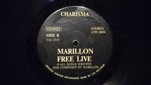 lataa albumi Marillion - Free Live