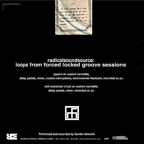 descargar álbum RM - Radicalsoundsource Loops From Forced Locked Groove Sessions