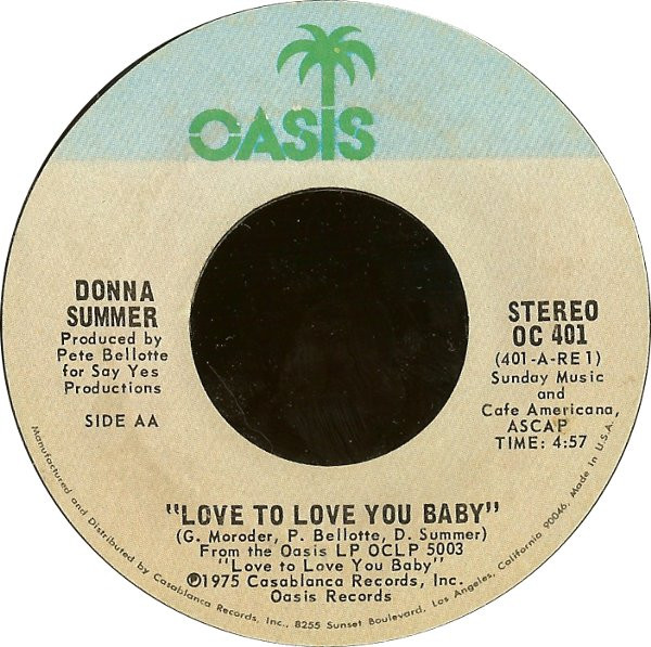 Donna Summer - Love To Love You Baby | Releases | Discogs