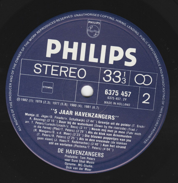 télécharger l'album De Havenzangers - 5 Jaar De Havenzangers